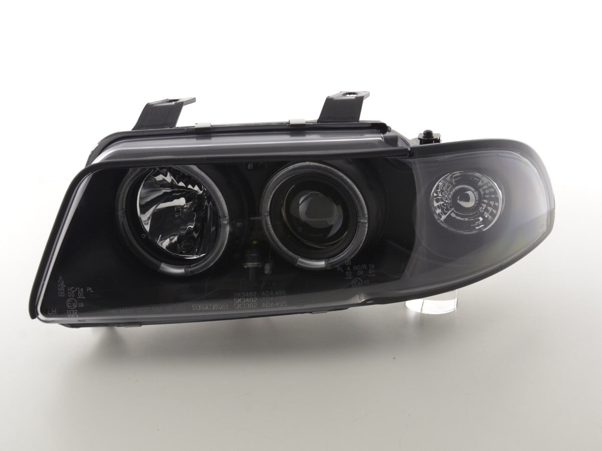 Scheinwerfer Set Audi A4 Typ B5 95-99 schwarz Scheinwerfer Set Audi A4 Typ B5 95-99 schwarz
